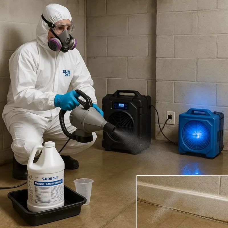 Sanitization and Odor Removal process in Oxford, OH
