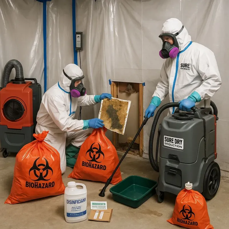 Contaminated Water Handling Protocols process in Oxford, OH