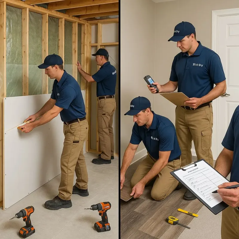 Repairs and Reconstruction process in Oxford, OH